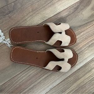 Beige Sandals